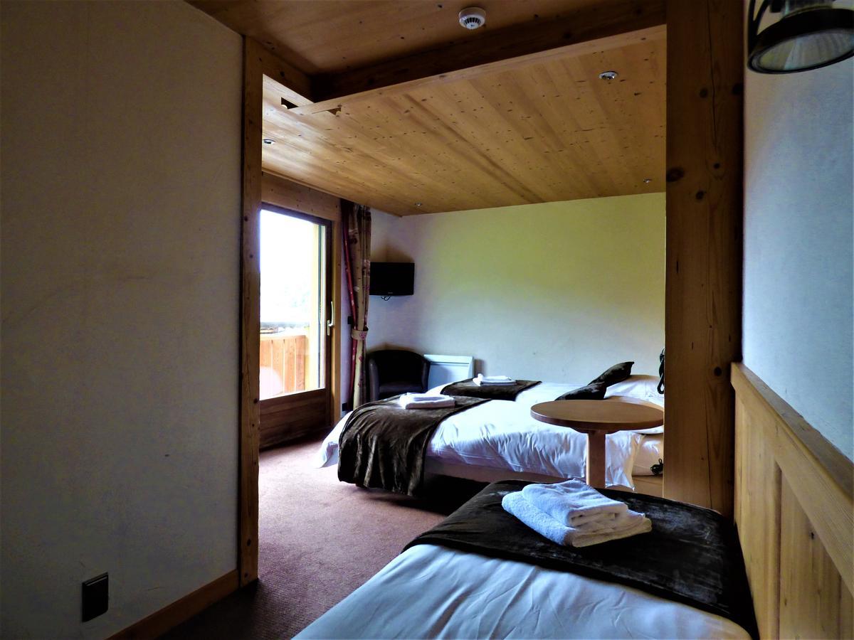 Hotel Les Flocons Le Grand-Bornand Exterior foto
